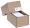 HERMA 8213 Computeretiketten endlos, 101,6 x 48,4 mm, 1-bahnig, 6000 Stück, selbstklebend, Endlosetiketten Aufkleber mit Führungslochrand, matt, blanko Papier Computer Etiketten, weiß