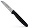 Giesser depuis 1776 - fabriqué en Allemagne - Couteau d'office noir, lame 8 cm, antidérapant, petit couteau de cuisine lavable au lave-vaisselle, acier inoxydable