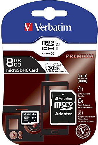 Verbatim 44081 Carte mémoire microSDHC