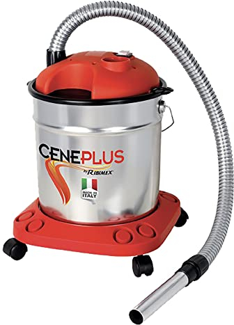 RIBIMEX Aschesauger CENEPLUS 18L DP.800700 mit Hepa-Filter, dunkel, Kanister, 18-950 W, 1 PS, für Asche von Öfen, Kaminen und Grills
