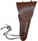 warreplica US WWII .45 Hip M1916 Colt 1911 Holster: Markiert US - Reproduktion (Mittelbraun)