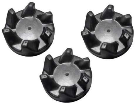 Coupleurs d'embrayage en caoutchouc KitchenAid 9704230. Lot de 3. Clé Non Inclus. Compatible avec les modèles à partir de 5 ksb3, 5 ksb3, 5 KSB5, 5 KSB52 et 5 KSB5