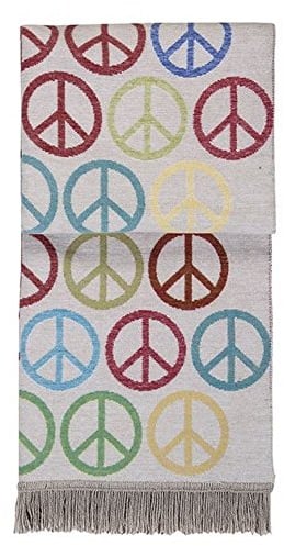 pad - Decke - Kuscheldecke - Peace - Multi - Bunt - 150 x 200 cm