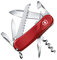 Victorinox, Evolution S13, Swiss Army Pocket Knife, Medium, Multi Tool, Camping, 14 Functions, Blade, Can opener, Screwdriver 3 mm, Lockable Blade