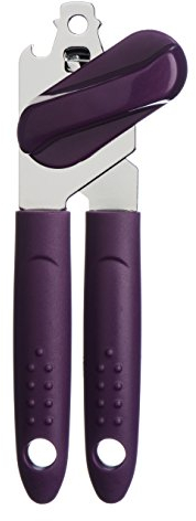 Premier Housewares Can Opener, Stainless Steel - Purple