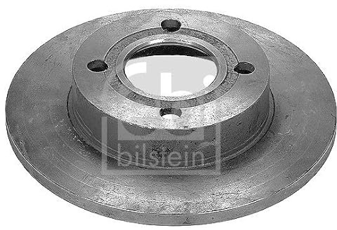 FEBI BILSTEIN 09078 2x Bremsscheiben Hinten Ø245mm voll Kompatibel mit AUDI 80 Limousine 8C2, B4 853615601 8A0615601