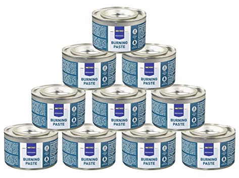 Brennpaste 12x 200g / 2400 Gramm Sicherheitsbrennpaste Speisewärmer Brenngel