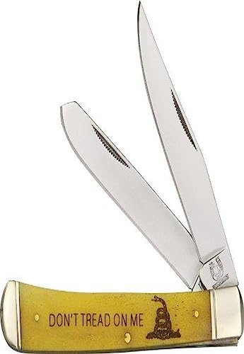 Rough Rider - Taschenmesser - Trapper Don''''t Tread on Me - Länge geschlossen: 10.48 cm