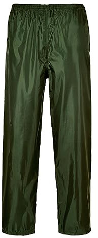 Portwest Klassische Regenhose für Erwachsene, Größe: L, Farbe: Olivgrün, S441OGRL