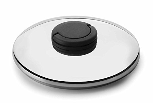 LACOR 85928 Deckel 28 cm Estudio | Aus lebensmittelechtem Edelstahl gefertigt; hohe Korrosionsbeständigkeit und Haltbarkeit im täglichen Gebrauch
