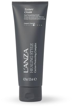 L'ANZA Healing Style Texture Cream with Medium Hold Effect, Nourishes and Refreshes the Hair, Controls Tangling and Protects from Heat and UV Rays (4.2 Fl Oz)