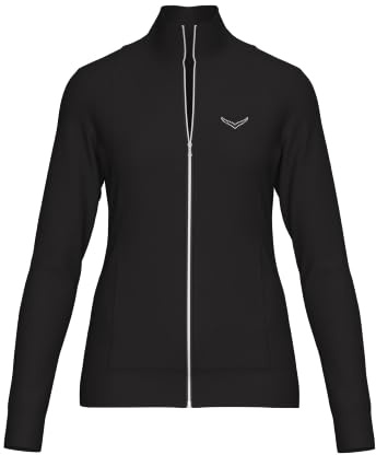 Trigema Jacke veredelt mit Kristallsteinen
