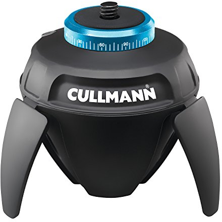 CULLMANN - 50220 - SMARTpano 360 - Elektronischer Panoramakopf mit IR-Fernbedienung für Kamera/Smartphone - Schwarz