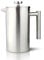 Café Olé CFD Cafetière, Stainless Steel, Satin, 3 Cup