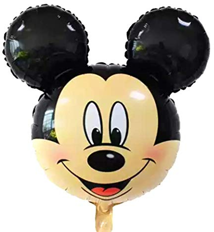 Disney Mickey Maus Folienballon 73 x 85 cm groß Dekoration Kindergeburtstag Helium ungefüllt