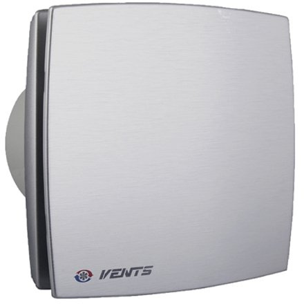 Bad-Lüfter Ventilator Wandlüfter 100 125 150 VENTS LD /LDA (Edelstahl, Ø 125)