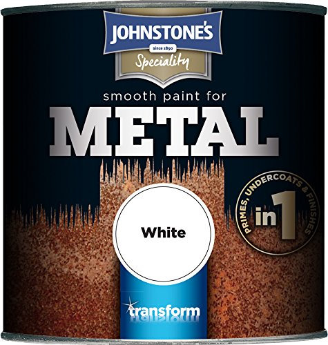 SMOOTH METAL PAINT WHITE 0.25L