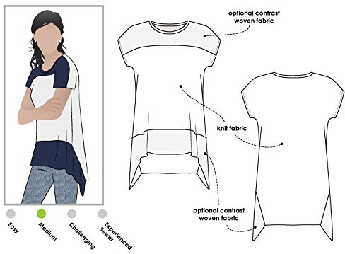 Style Arc Sewing Pattern - Maris Top (Sizes 04-16)