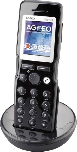 Agfeo DECT 50 DECT-SystemHandy für DECT S0-Basis plus mit Systemfunktionalitaet Benoetigt Firmware 8.2 und DECT-FW 2.6 oder hoeher