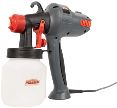 MAUK® Farbsprühsystem elektrisch | Farbsprühpistole, Lackierpistole, Farbpistole, Spritzpistole, Easypainter einfaches Lackieren, Airbrushpistole für Heimwerker – ideal für alle Lackierungen
