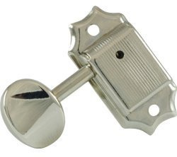 Gotoh Vintage Oval Knob Tuners Nickel (3 per side)