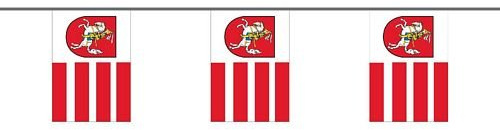 Fahnenkette Dithmarschen 6 m Fahne Flagge Flaggenkette