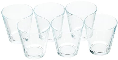 Pack de 6 Gobelets Verre City 25cl