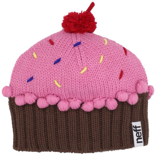 Neff Cupcake - Berretto da Donna, Rosa (Fragola), Taglia Unica