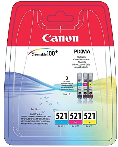 Canon 2934B010 Tintenpatrone, Cyan, Magenta, Gelb