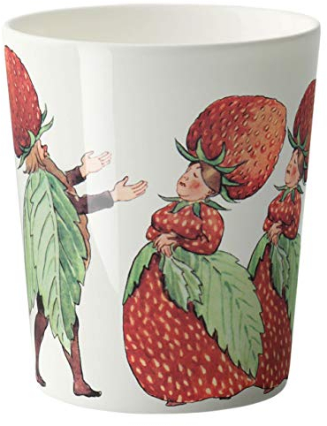 Elsa Beskow Die Erdbeeren Familie (The Strawberry Family) Becher 28cl