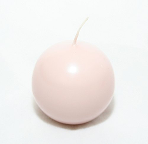 Candela A Sfera Diametro 6 Cm (Rosa Antico)
