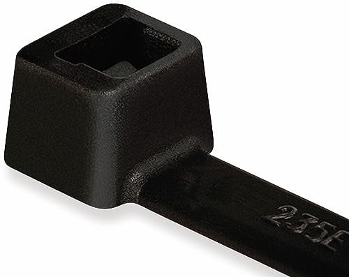 Hellerman 5941120 Kabelbinder T150RW, Schwarz, 100 Stück