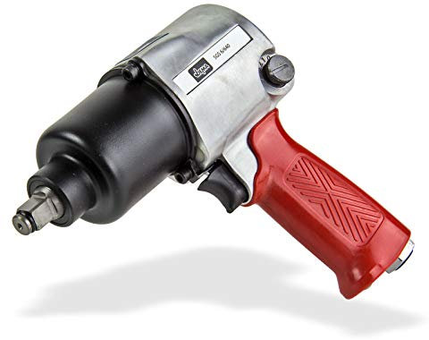 DEMA Druckluft Schlagschrauber 1/2 Zoll SGS 6/640 - Druckluftschrauber, Schrauber, Pneumatik-Schrauber - Kraftvoll, Robust, Profi - Für Werkstatt, KFZ, Reifenwechsel