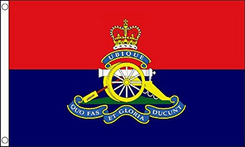 Flag Wholesaler Royal Artillery Regiment Drapeau Mixte, Multicolore, Grand