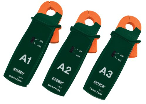 Extech 200A Strommesszangen-Set, 1 Stück, PQ34-2