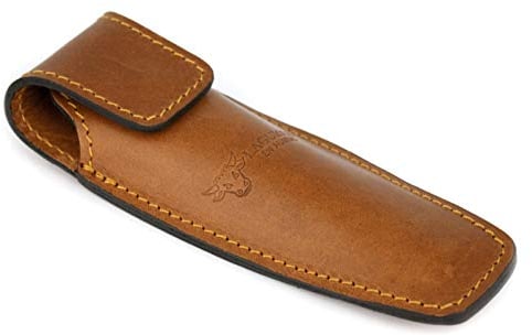 LAGUIOLE en Aubrac ECA braunes Gürteletui aus Leder für EIN Taschenmesser