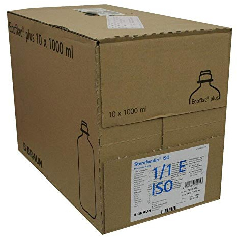 Sterofundin Iso Ecoflac Plus Infusionslösung, 10X1000 ml