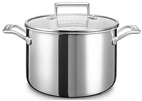 KitchenAid KC2T80SCST Cooking Pot Stainless Steel 24 X 24 X 13 cm Silver