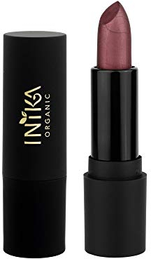 INIKA Certified Organic Vegan Lipstick, Dark Cherry