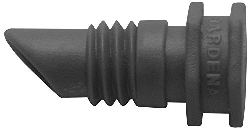 Gardena Fiche de fermeture du système Micro-Drip à goutte-goutte (3/16 Pouce): bouchons pour fermer les trous dans le tube d'éditeur, achèvement du tube de distribution (1323-20)