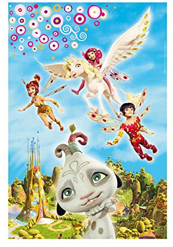 Schmidt Spiele 56032 – Mia and Me, Mia und ihre Freunde, Puzzle, 60 Teile