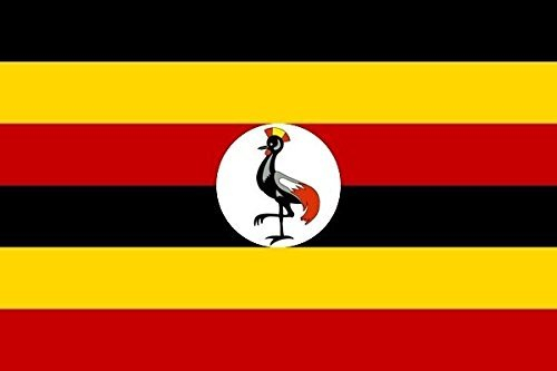 U24 Fahne Flagge Uganda 60 x 90 cm