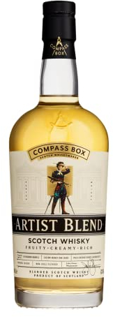 Compass Box Artist Blend Scotch Whisky, 70cl | Fruity & Creamy | 43%
