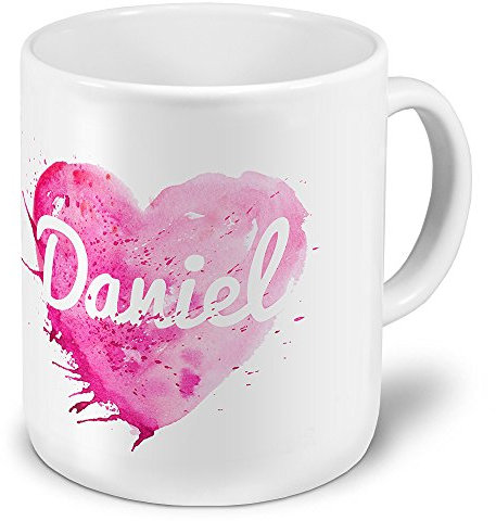 XXL Riesen-Tasse mit Namen Daniel - Motiv Colorpaint - Namenstasse, Kaffeebecher, Becher, Mug