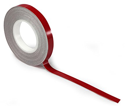 Unik Herren Felgenband mit Applikator, Farbe Rot, Einheitsgröße