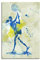 Paul Sinus Art Tennis III 90x60cm SPORTBILDER Splash Art Wandbild Aquarell Art