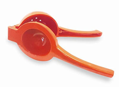 Vin Bouquet FIK 124 - Exprimidor de Naranja, Exprimidor Zumo Manual, Exprimidor de Mano Portátil para Naranja Limón Lima y Cítricos, Acero Inoxidable