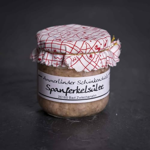 Leckere Spanferkelsülze im Glas | 160g | Herzhaft und traditionell für Genießer