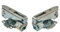 Ingol - Lot de 2 Charnières pour Portes de Frigo