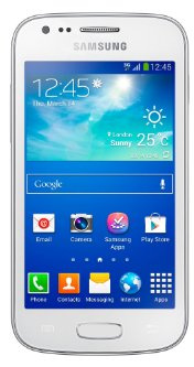 Samsung Galaxy Ace 3 Smartphone, Display 4 pollici, Dual-Core, 1,2 GHz, 1GB RAM, Fotocamera 5 MP, Android 4.2, Bianco [Germania]
